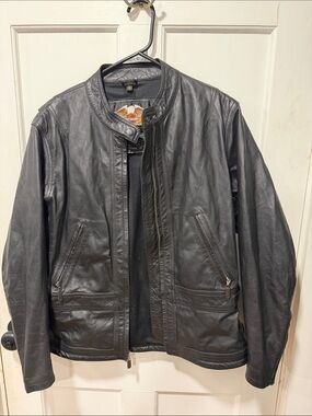 Harley-Davidson Black Leather Riding Jacket